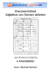 Kreuzworträtsel Adjektiv vom Nomen ableiten.pdf